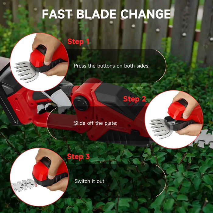 PowerTrim™ Cordless Hedge & Grass Trimmer