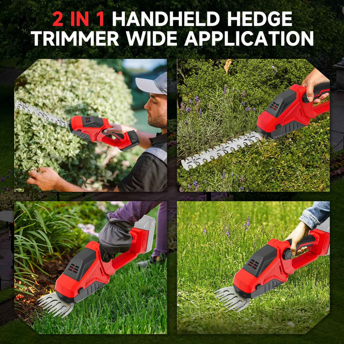 PowerTrim™ Cordless Hedge & Grass Trimmer